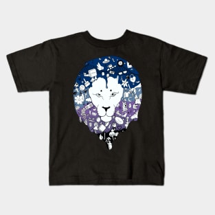 A Roaring Art Kids T-Shirt